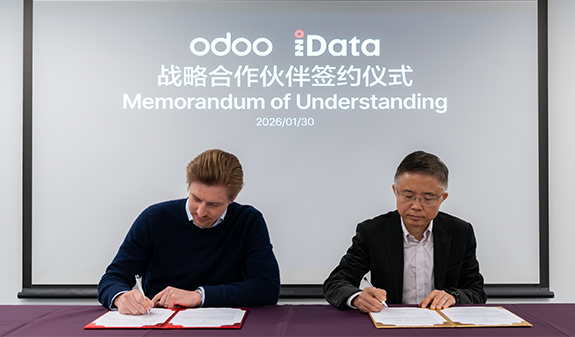 iData与Odoo达成战略合作，共拓数字化出海新篇章